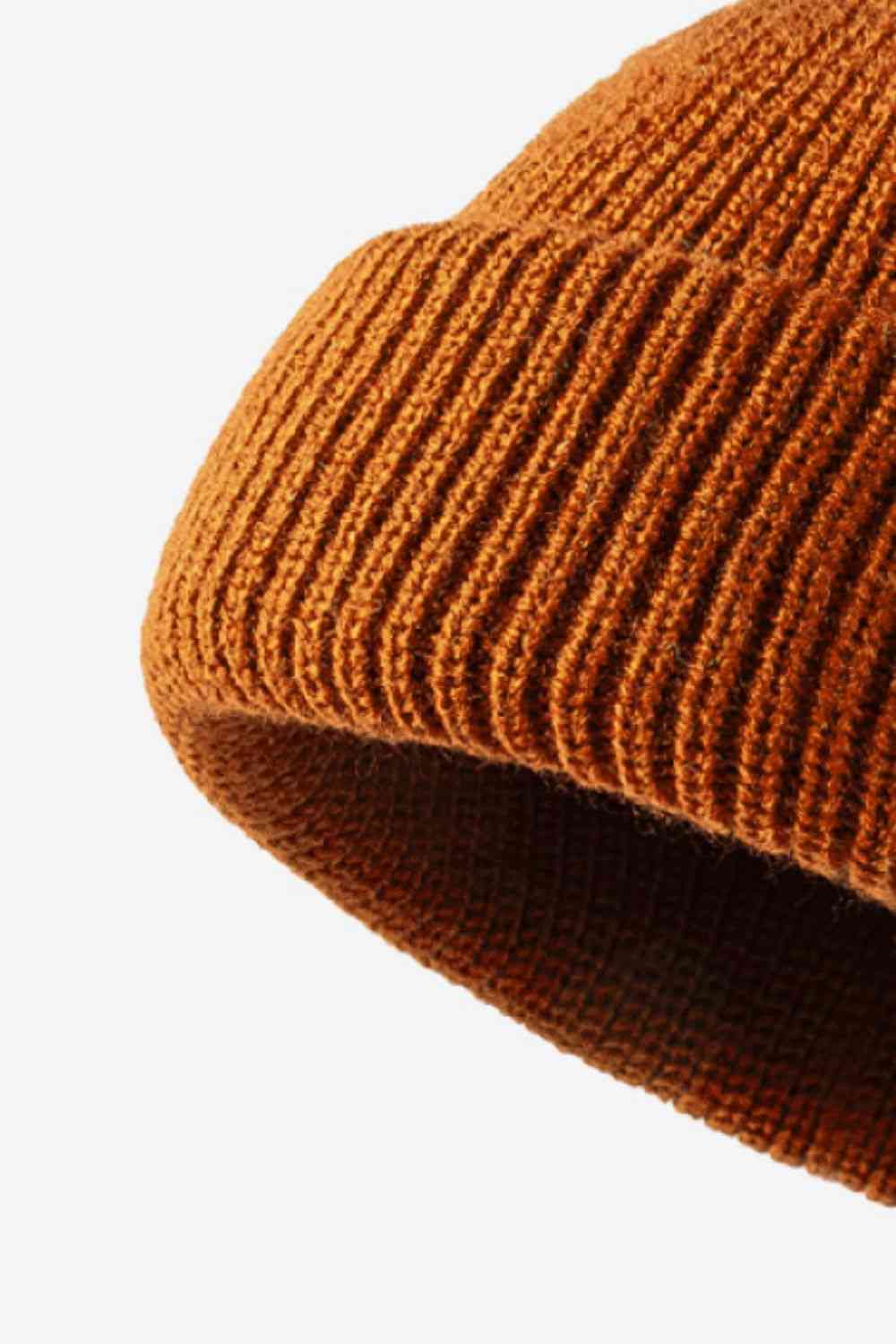 Calling For Winter Rib-Knit Beanie - TRENDMELO