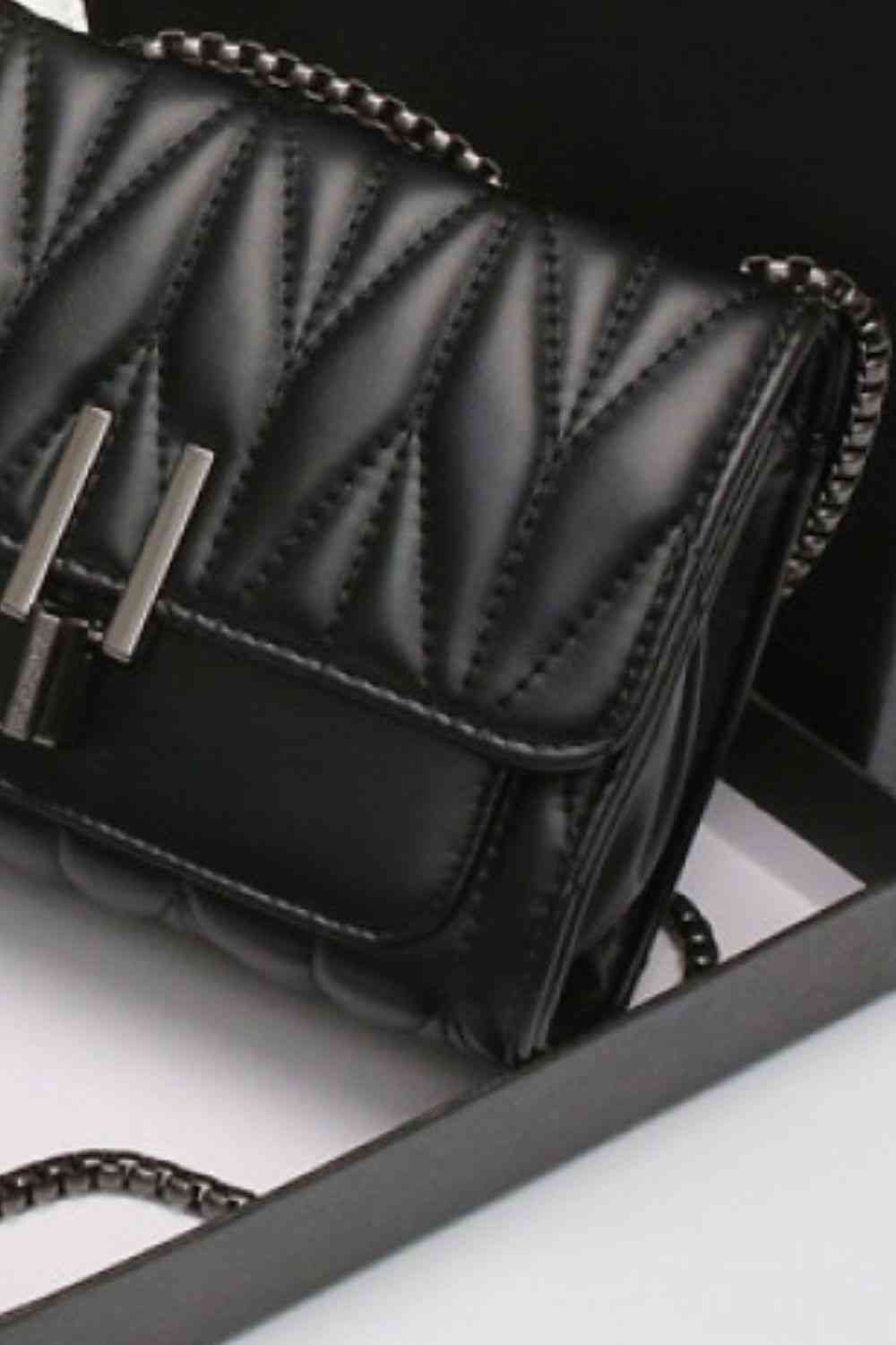 Adored PU Leather Crossbody Bag - TRENDMELO