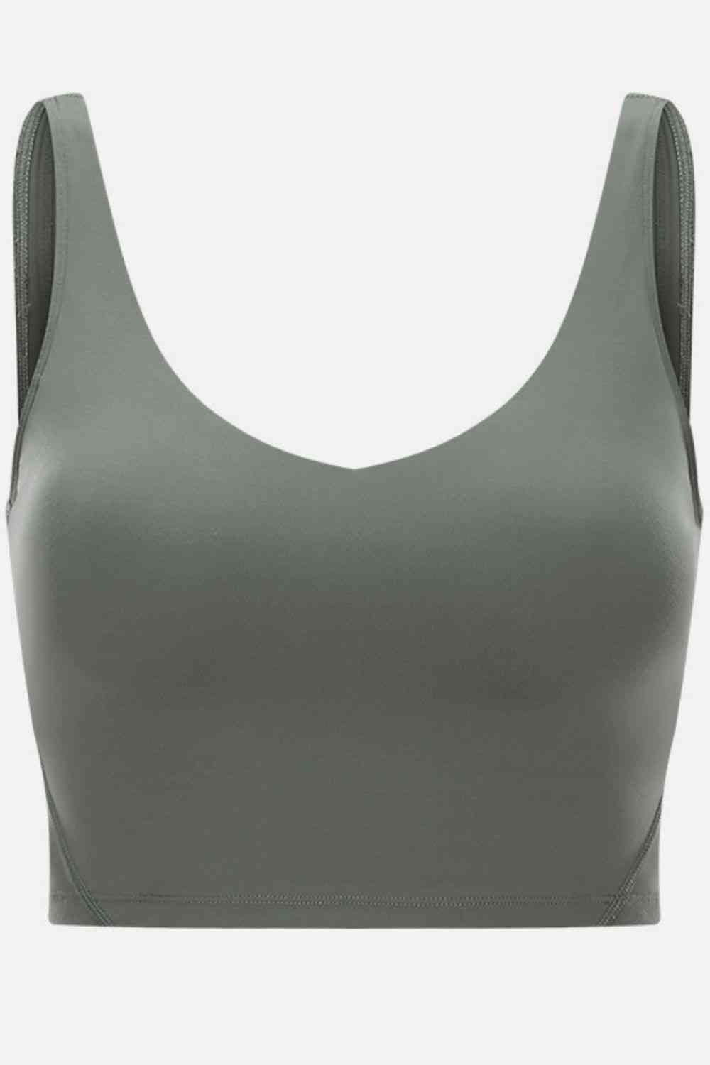 Scoop Back Sports Bra - TRENDMELO