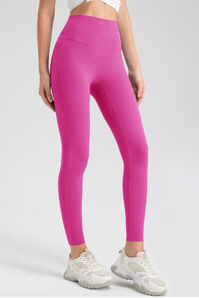 High Waist Skinny Active Pants - TRENDMELO