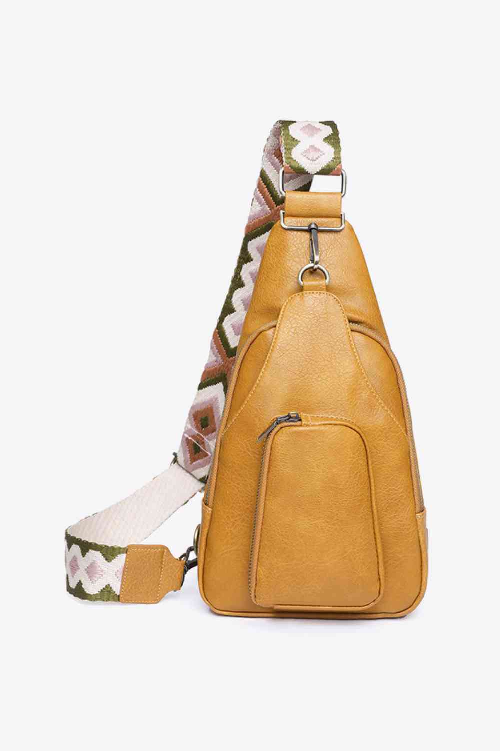 Adored Take A Trip PU Leather Sling Bag - TRENDMELO