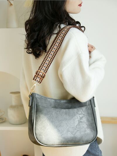 PU Leather Shoulder Bag - TRENDMELO