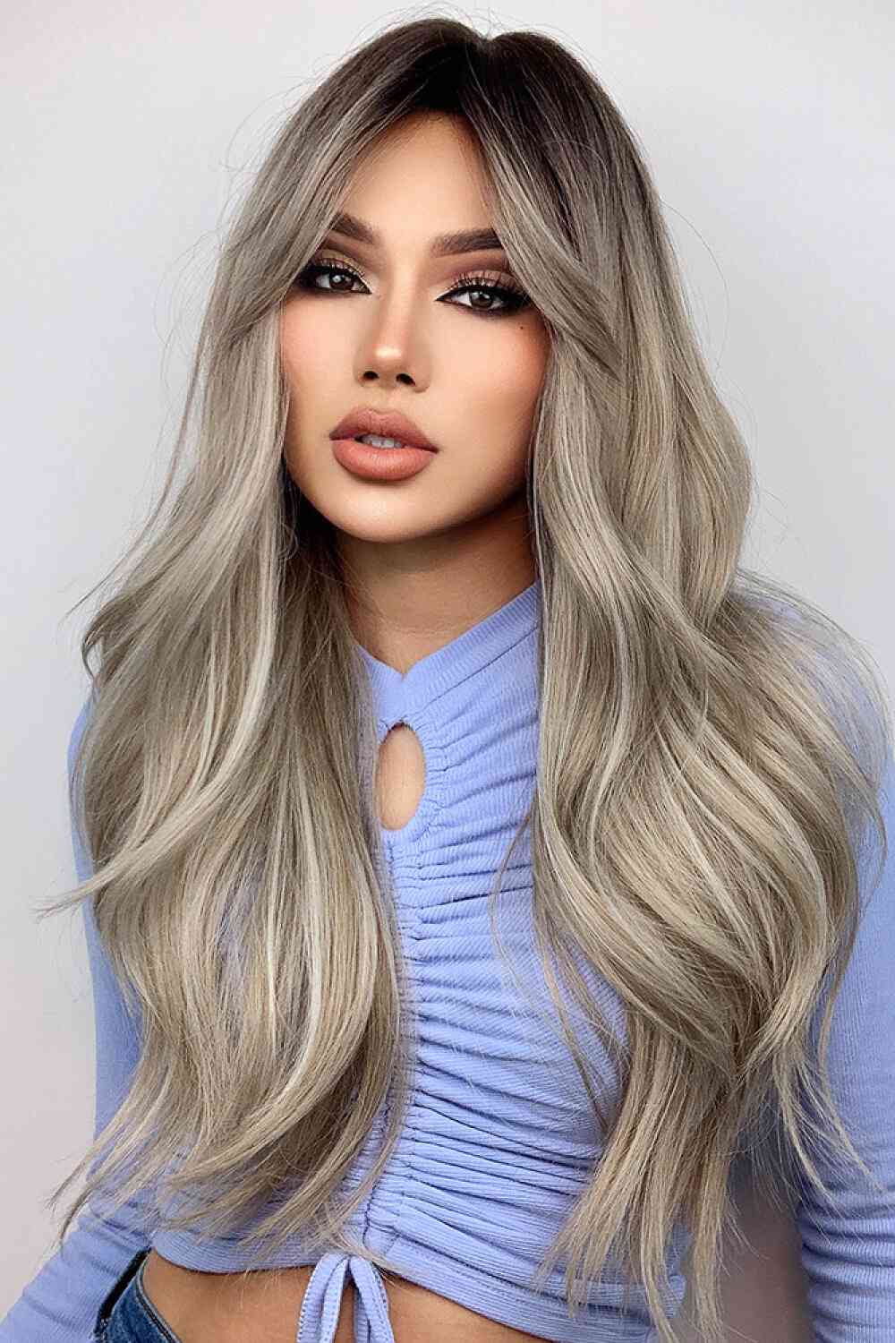 Full Machine Long Wave Wigs 26'' - TRENDMELO