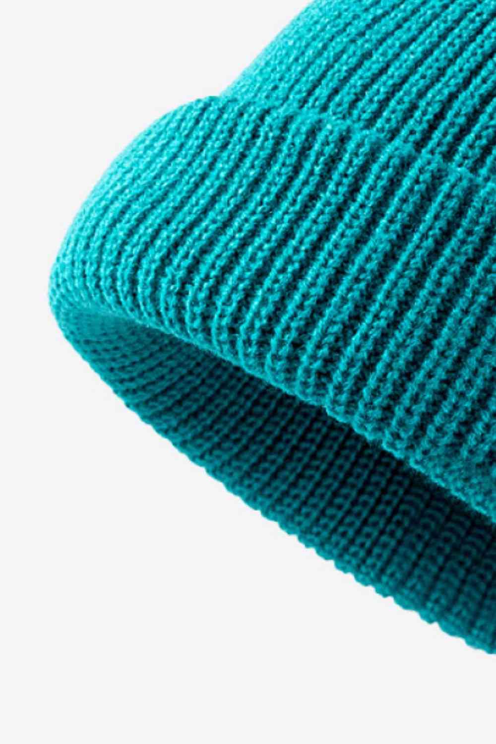 Calling For Winter Rib-Knit Beanie - TRENDMELO