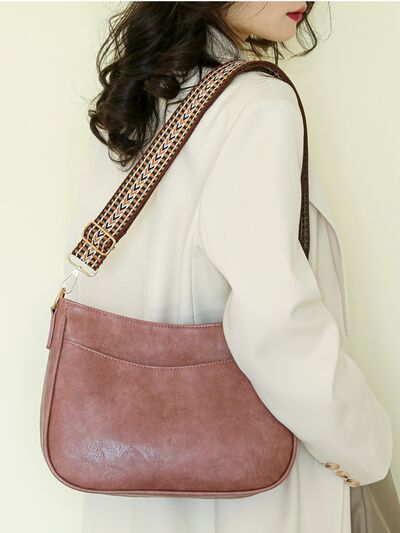 PU Leather Shoulder Bag - TRENDMELO