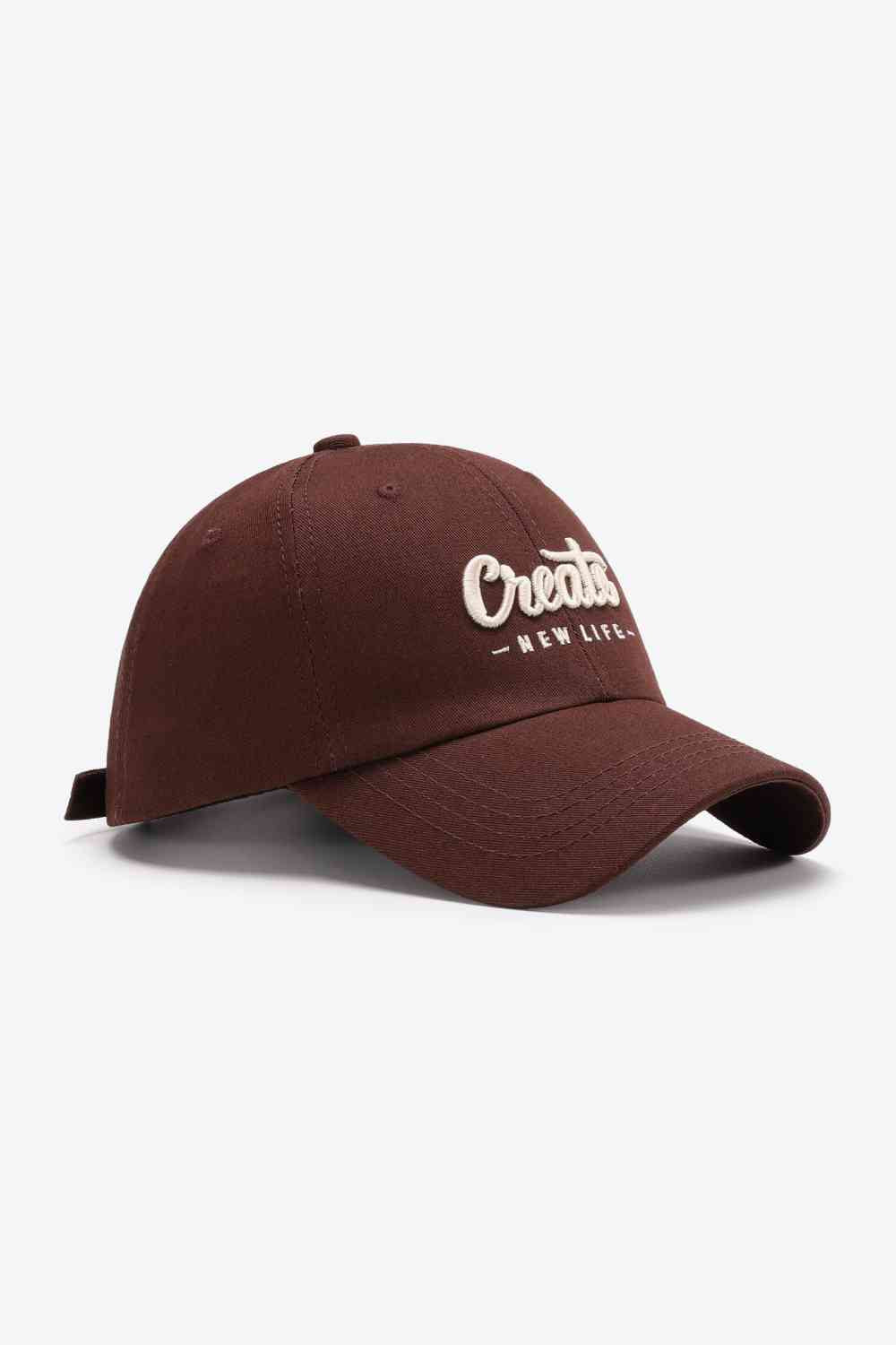 CREATE NEW LIFE Adjustable Cotton Baseball Cap - TRENDMELO