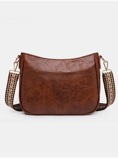 PU Leather Shoulder Bag - TRENDMELO