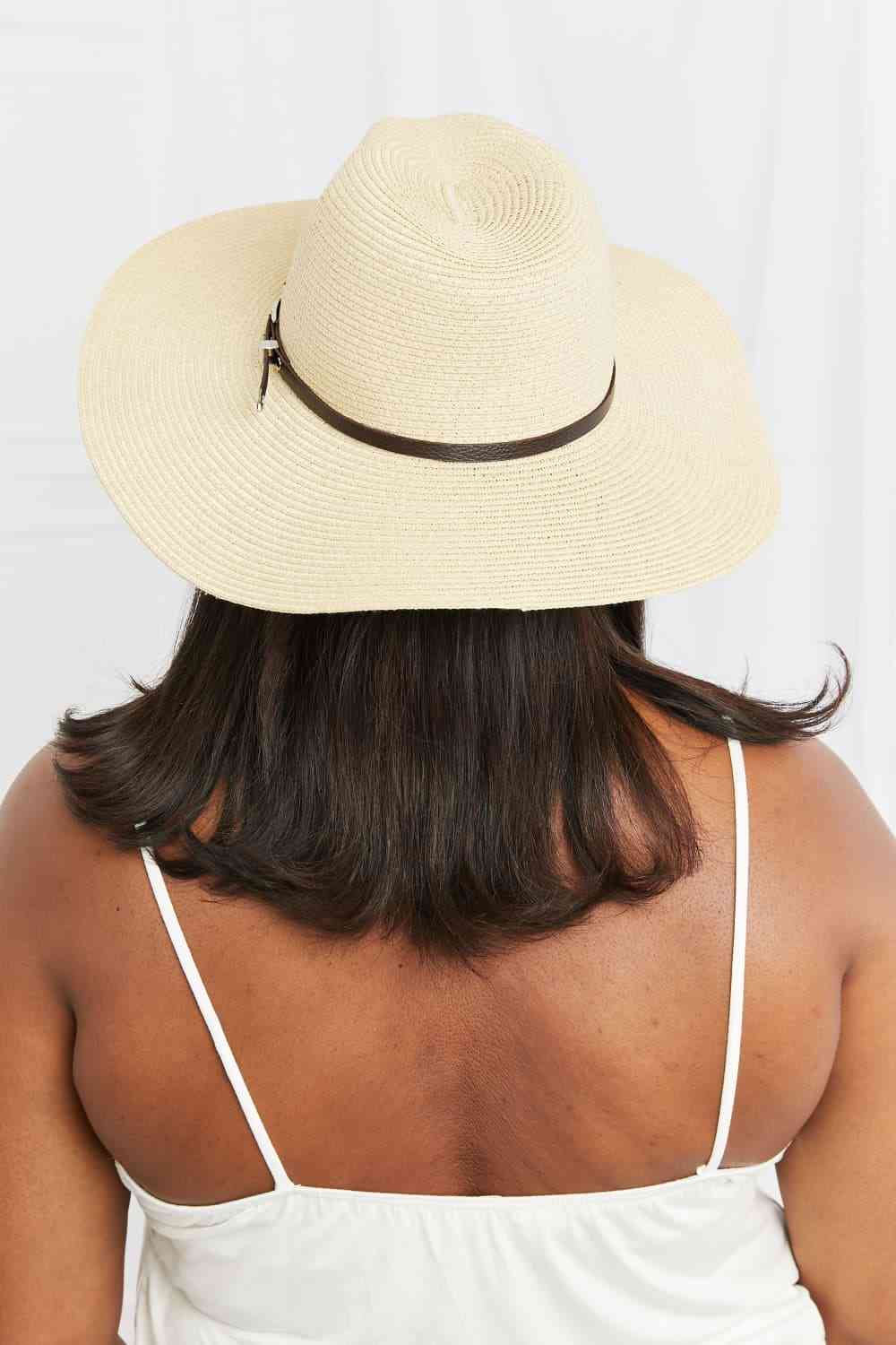 Fame Boho Summer Straw Fedora Hat - TRENDMELO