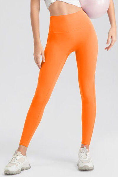 High Waist Skinny Active Pants - TRENDMELO