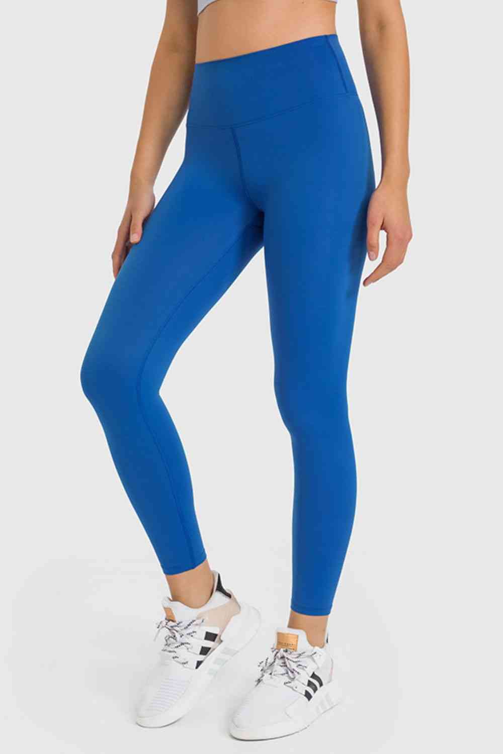 High Waist Ankle-Length Yoga Leggings - TRENDMELO