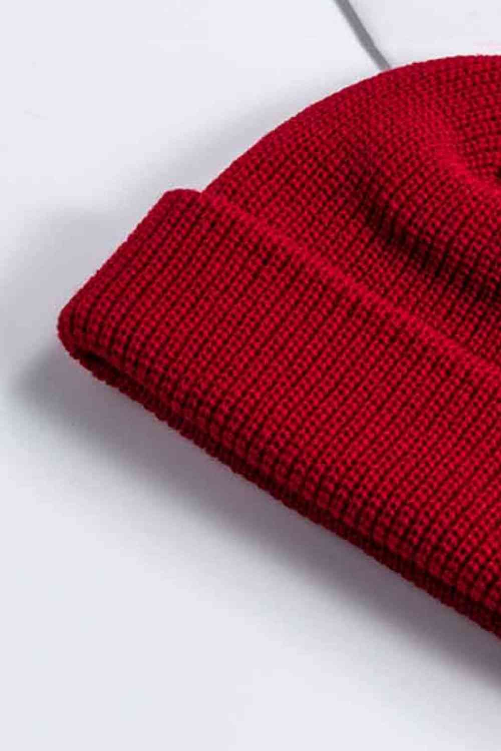 Cozy Rib-Knit Cuff Beanie - TRENDMELO