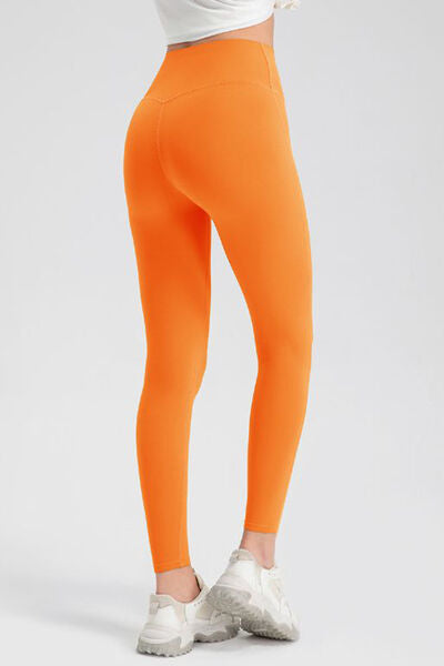 High Waist Skinny Active Pants - TRENDMELO