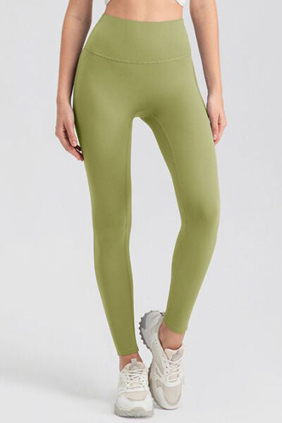 High Waist Skinny Active Pants - TRENDMELO