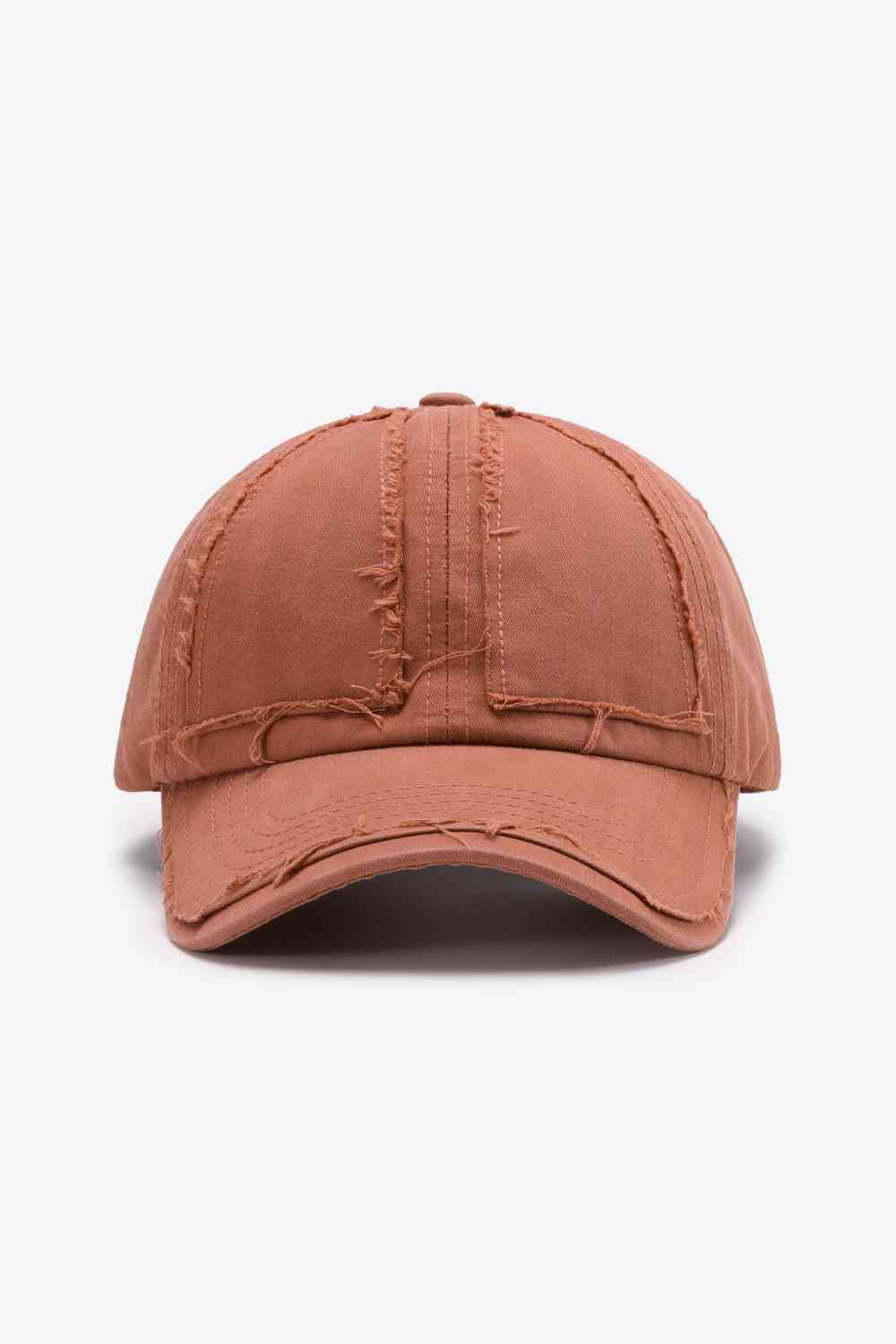 Distressed Adjustable Baseball Cap - TRENDMELO