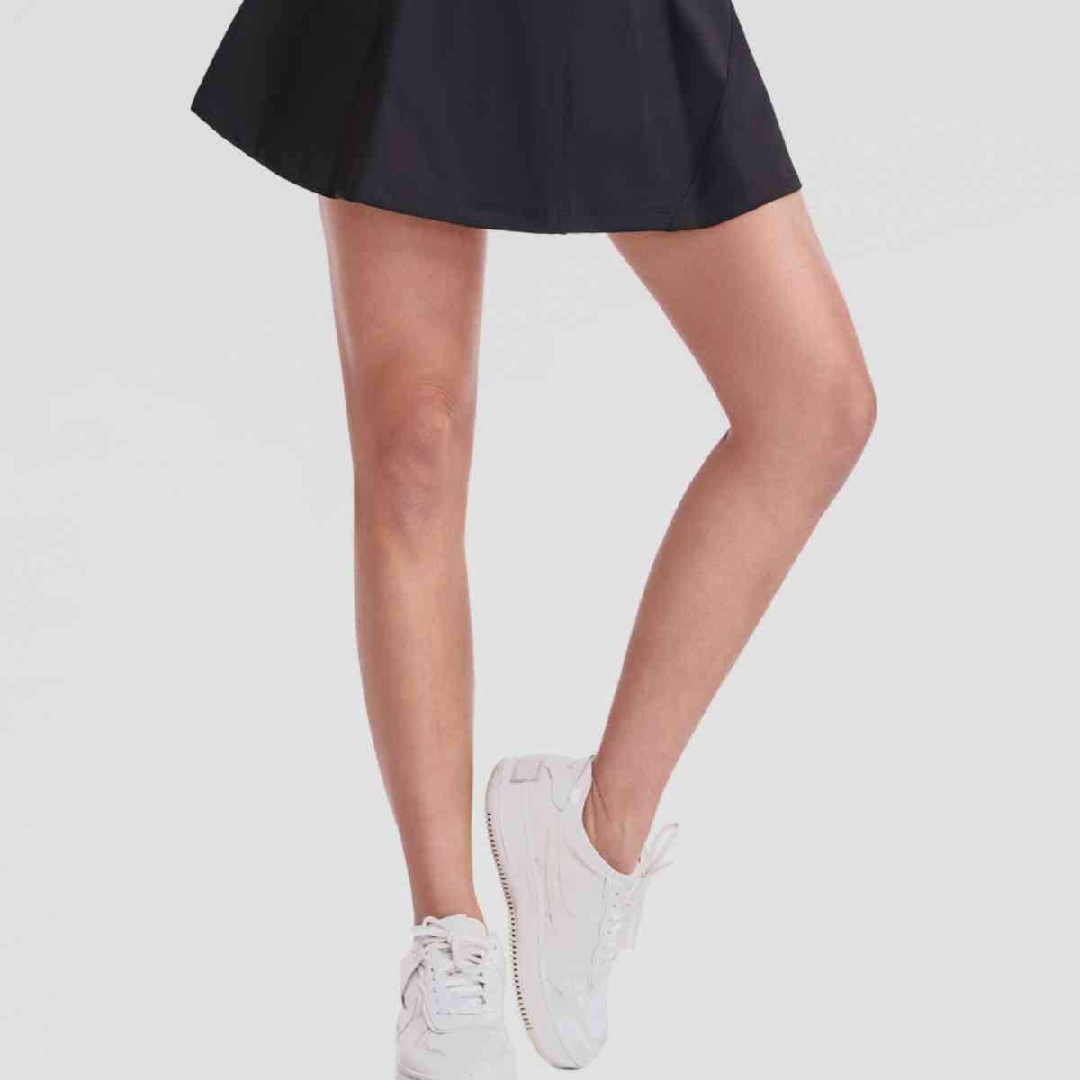 Wide Waistband Sports Skort - TRENDMELO