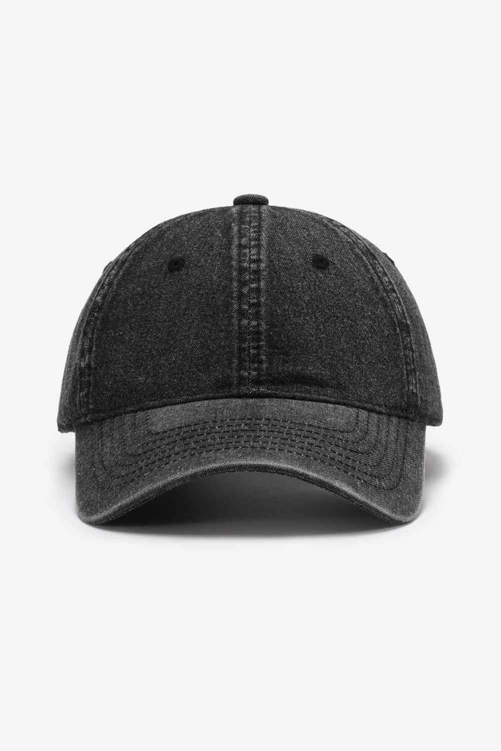 Plain Adjustable Baseball Cap - TRENDMELO