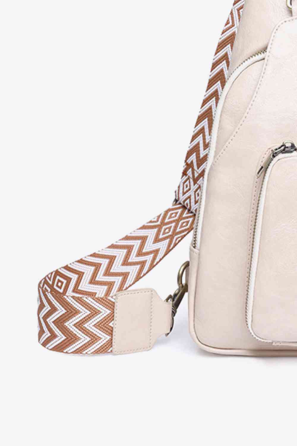 Adored Take A Trip PU Leather Sling Bag - TRENDMELO