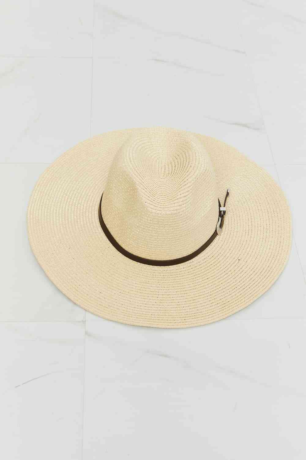 Fame Boho Summer Straw Fedora Hat - TRENDMELO