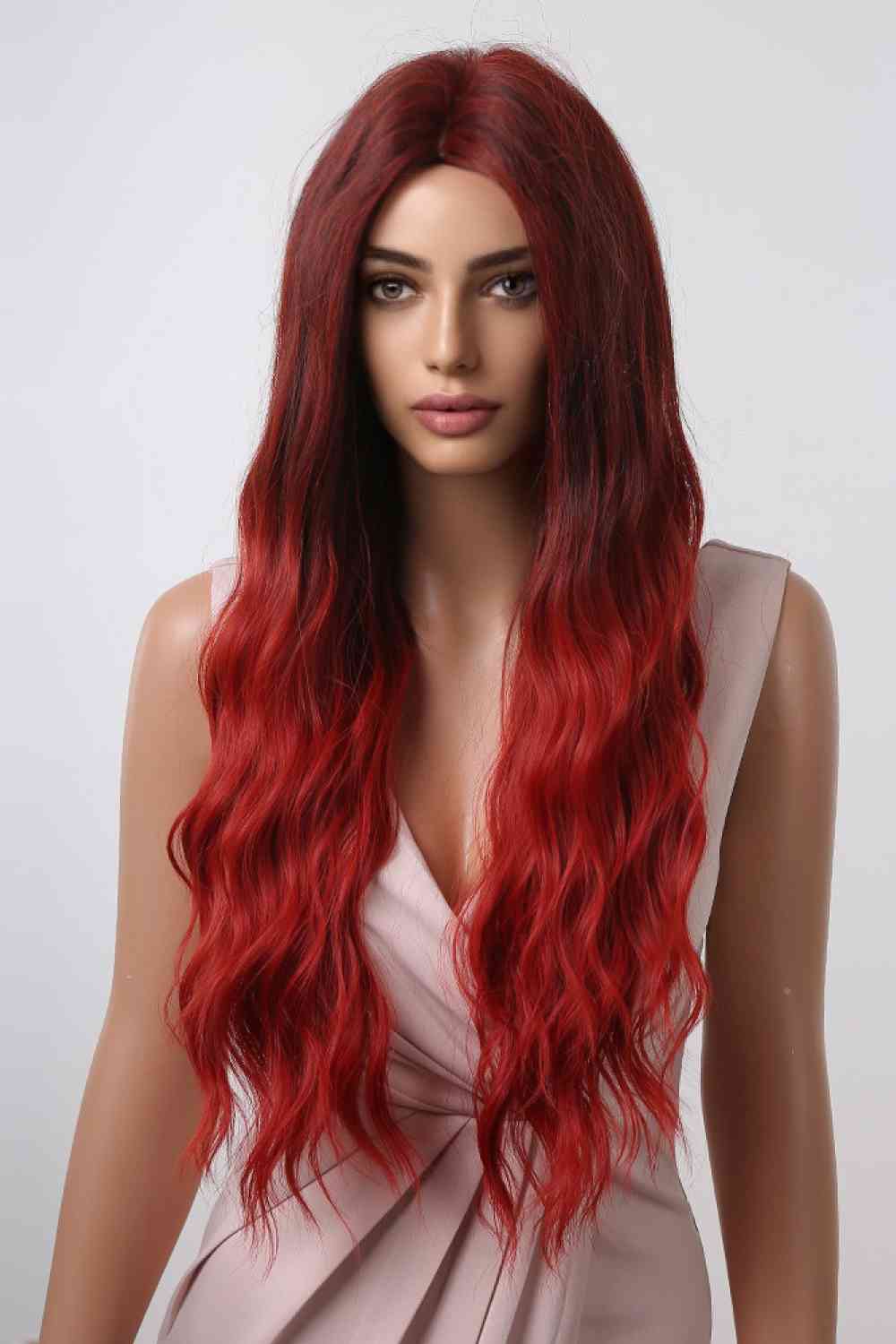 13*1" Full-Machine Wigs Synthetic Long Wave 27" - TRENDMELO