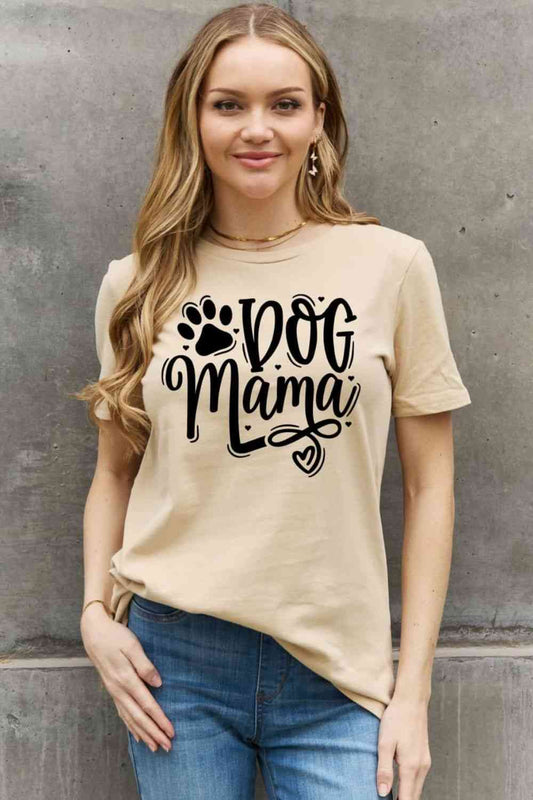 Simply Love Simply Love Full Size DOG MAMA Graphic Cotton T-Shirt - TRENDMELO
