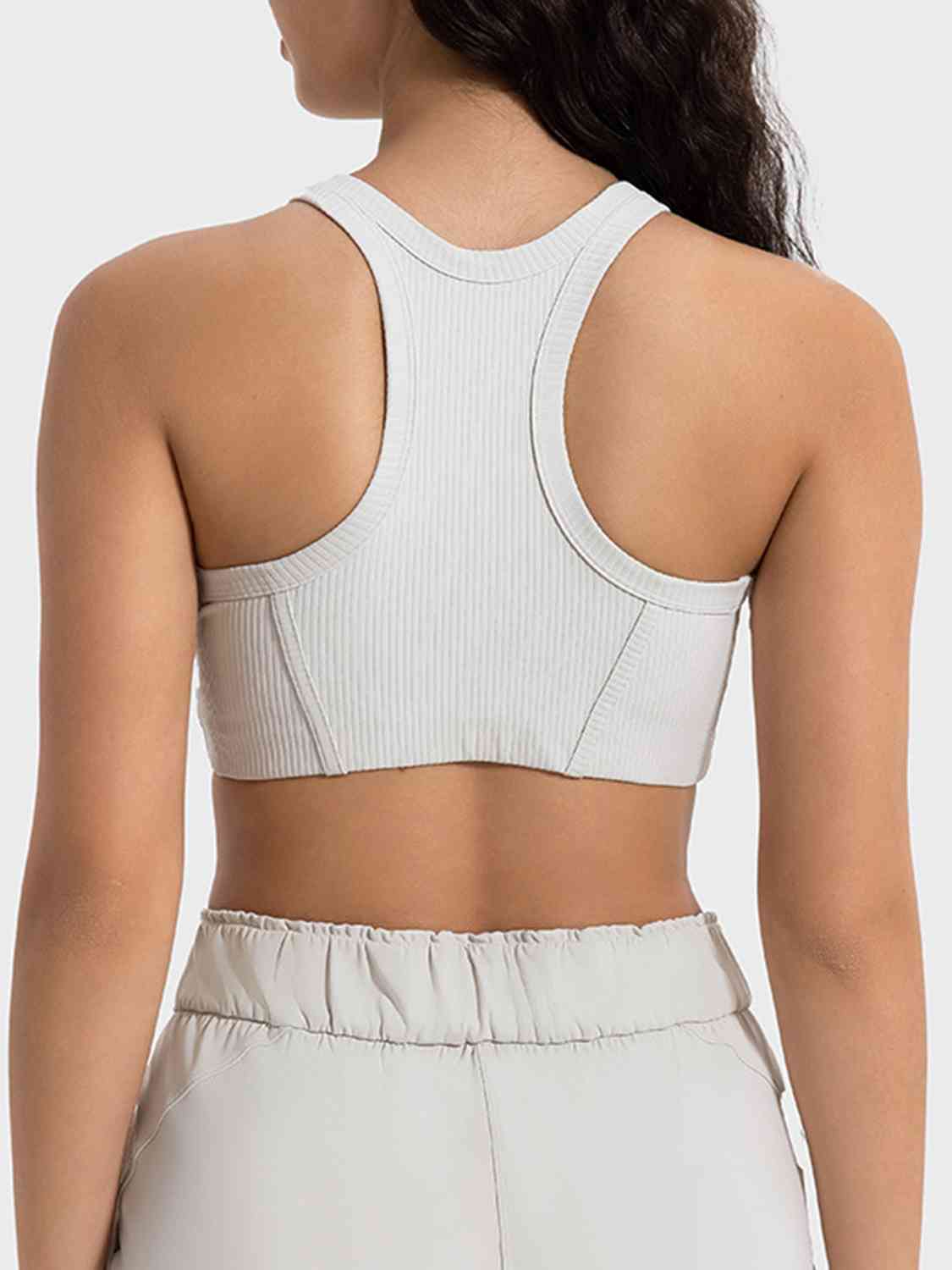 Wide Strap Cropped Sport Tank - TRENDMELO