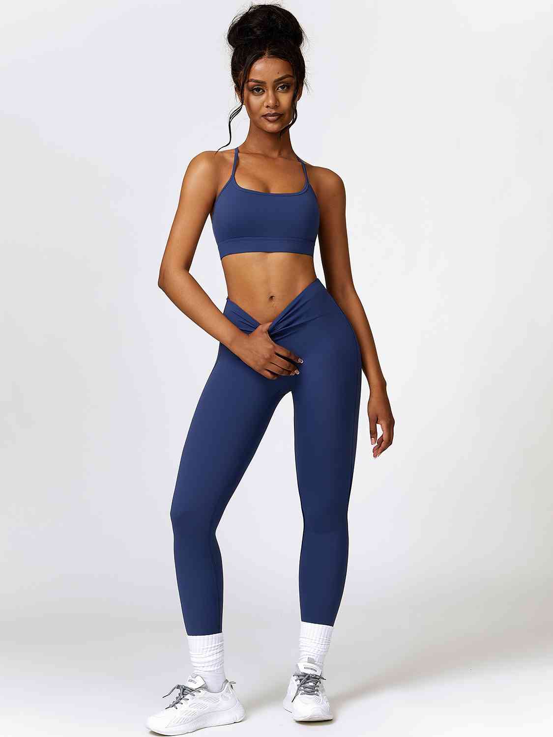 Sport Bra and Leggings Set - TRENDMELO