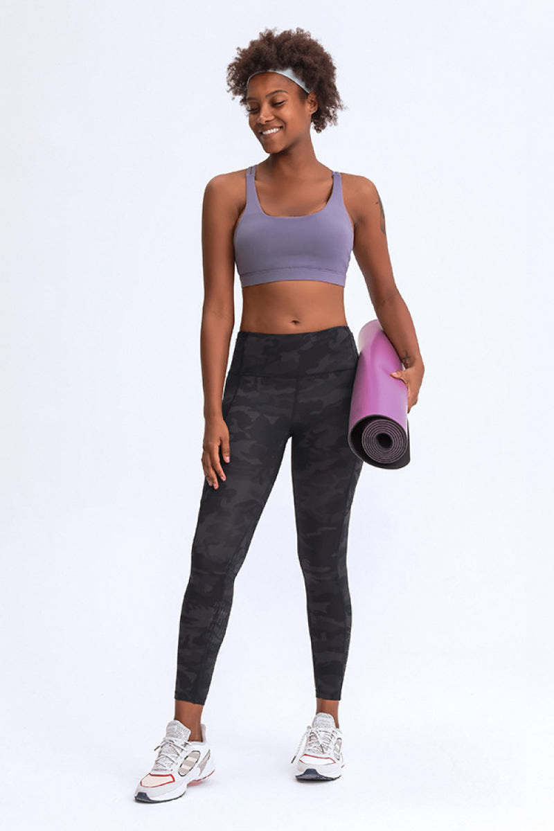 Thigh Pocket Active Leggings - TRENDMELO