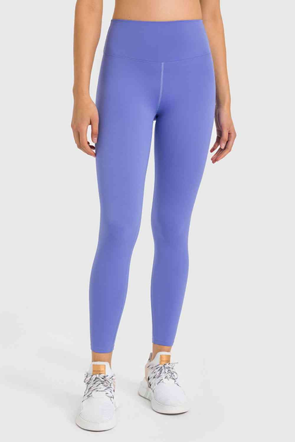 High Waist Ankle-Length Yoga Leggings - TRENDMELO