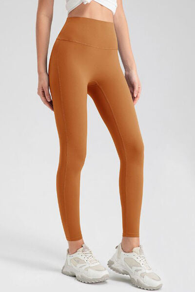 High Waist Skinny Active Pants - TRENDMELO