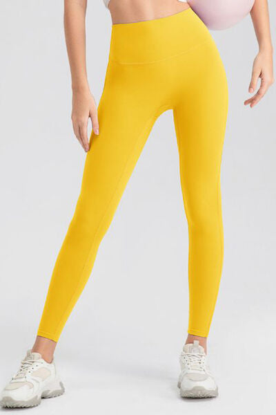 High Waist Skinny Active Pants - TRENDMELO