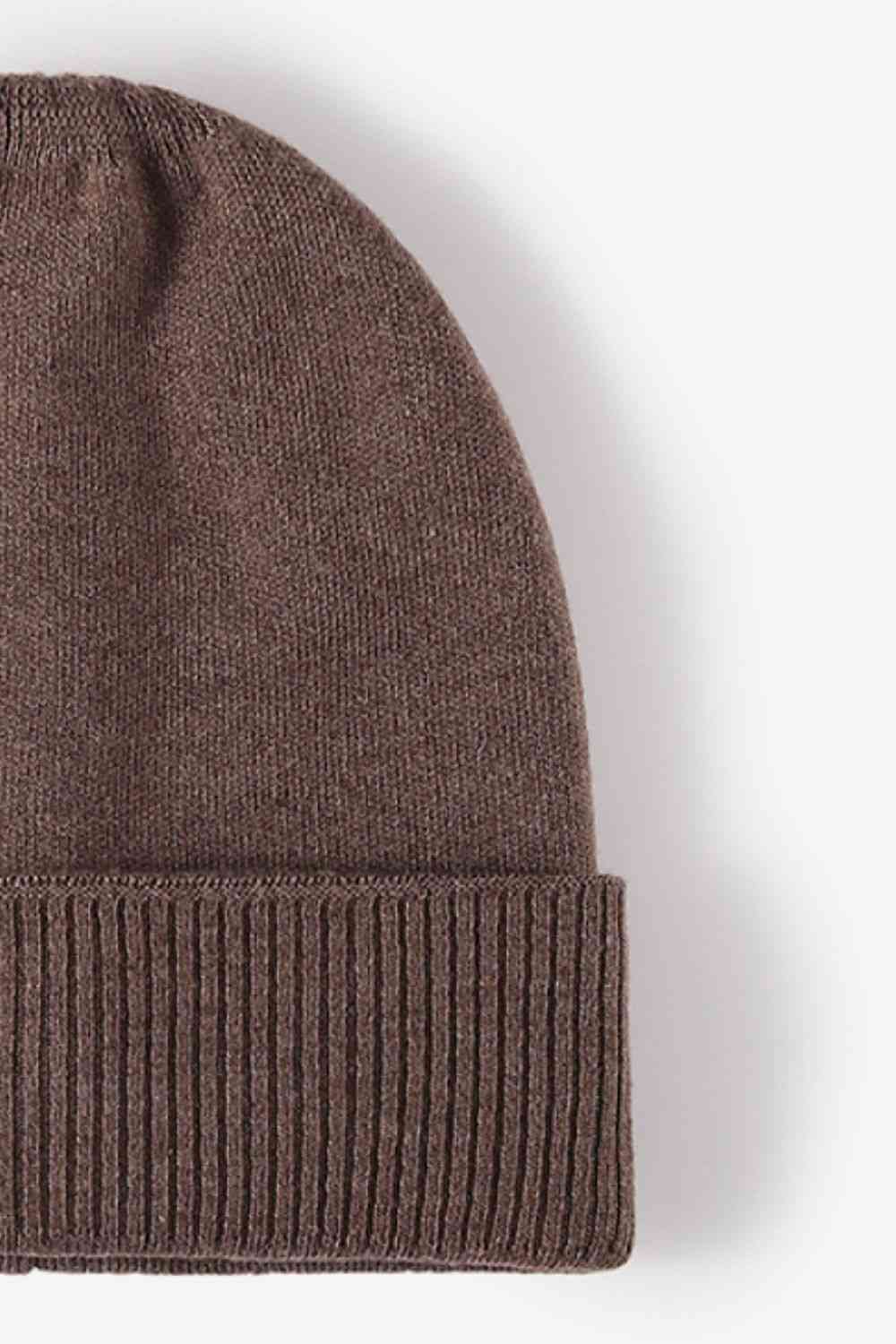 Cuff Knitted Beanie - TRENDMELO