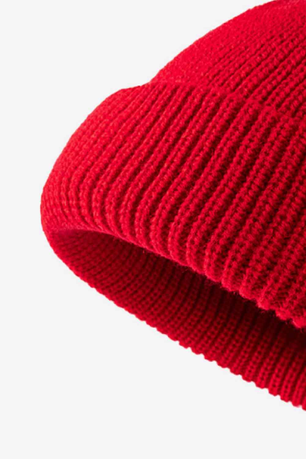 Calling For Winter Rib-Knit Beanie - TRENDMELO