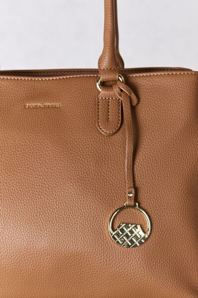 David Jones Structured Leather Handbag - TRENDMELO
