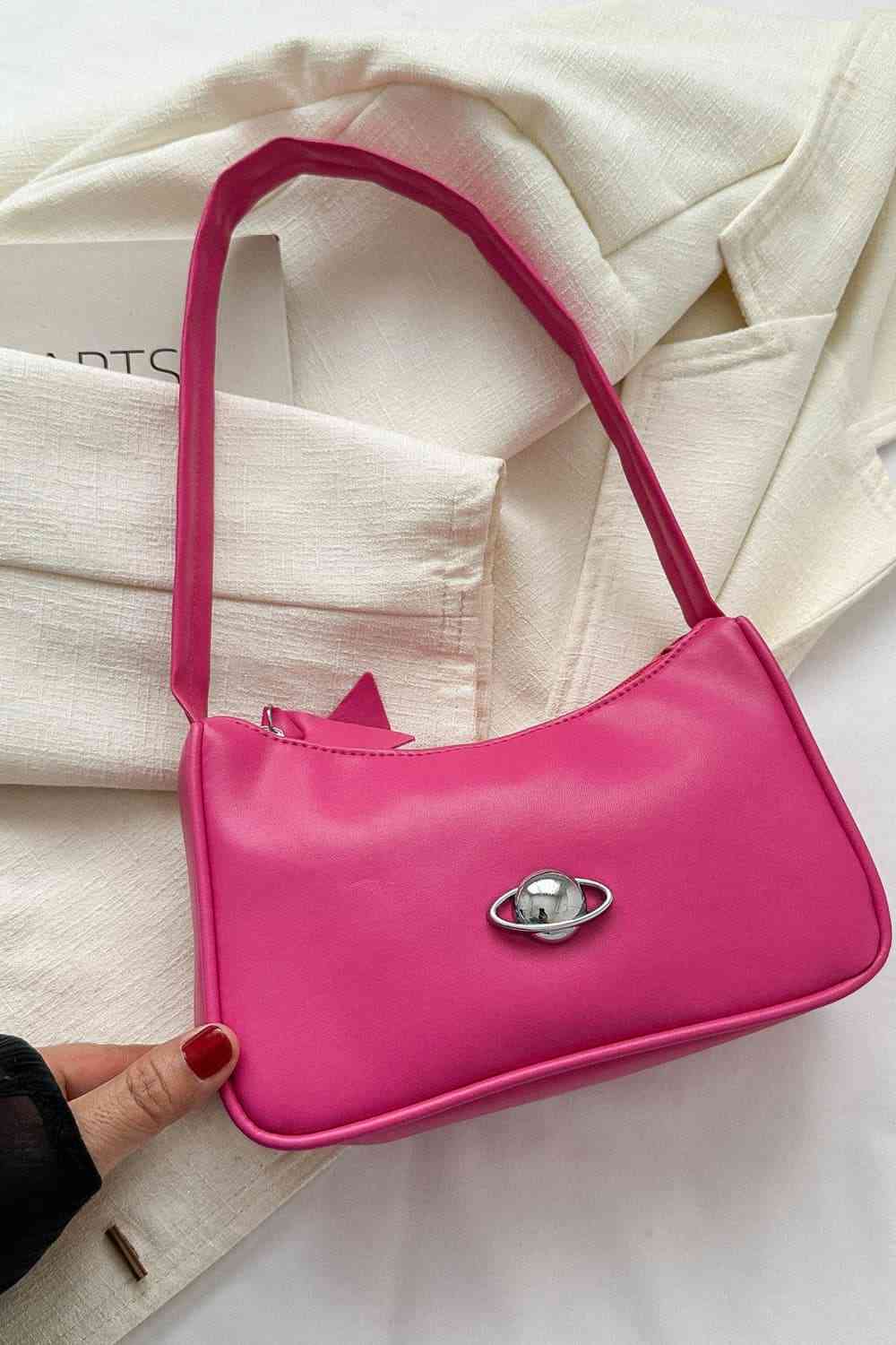 PU Leather Shoulder Bag - TRENDMELO