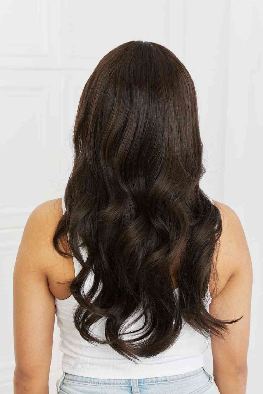 Full Machine Long Wave Synthetic Wigs 24'' - TRENDMELO