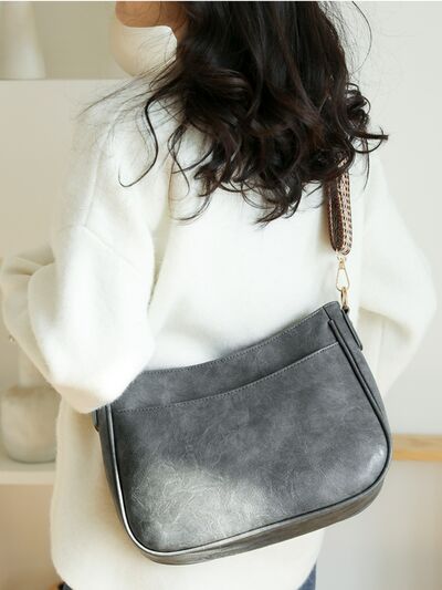 PU Leather Shoulder Bag - TRENDMELO