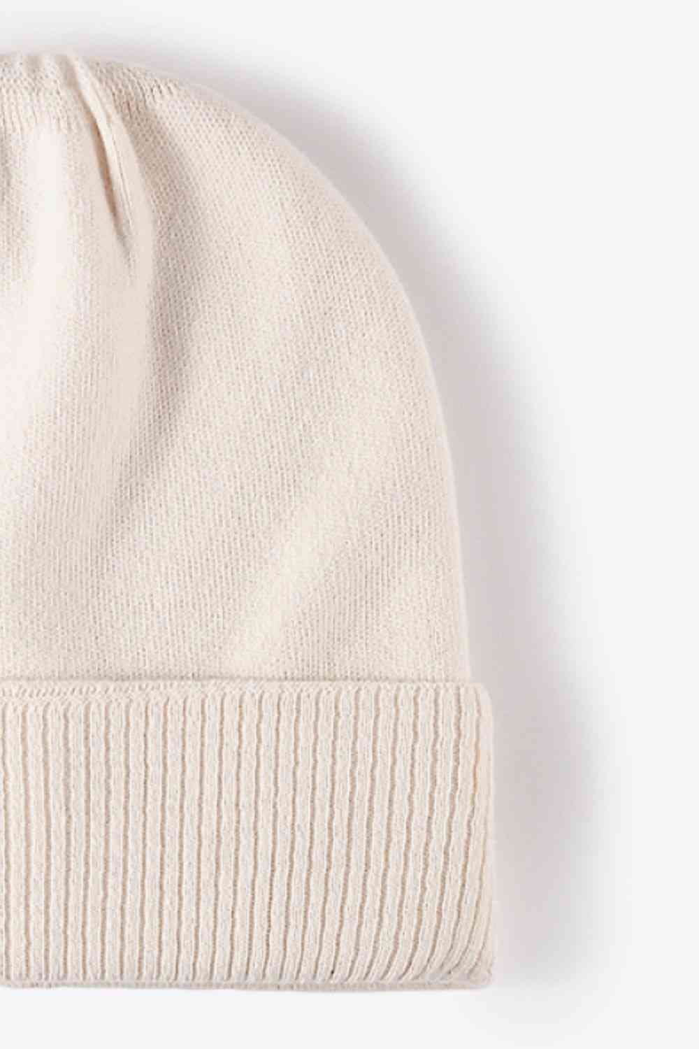 Cuff Knitted Beanie - TRENDMELO