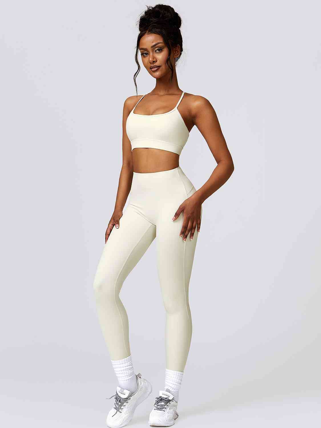 Sport Bra and Leggings Set - TRENDMELO